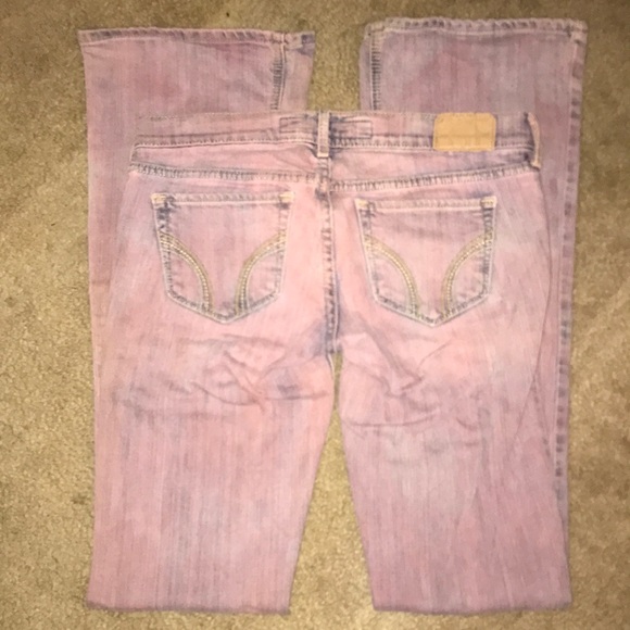 Pinkish Purple Boot Cut Jeans - Picture 5 of 5